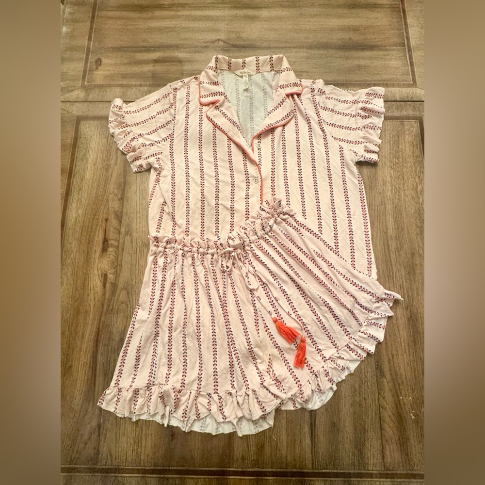 Matilda Jane | Perfect Night Let’s Go Together pajama short set M Medium